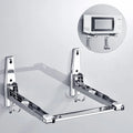 JAYA 304 Stainless Steel Microwave Oven Rack Wall-Mounted Kitchen Rack Retractable Bracket Oven Thickened Rack