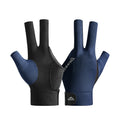 GOLOVEJOY Polyester Breathable 3-Finger Billiard Gloves for Snooker/Pool Free Size Professional Table Player Use