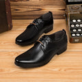New Business Formal Men's British PU Leather Shoes Lace-up Casual Sneakers Trend Shoes Men