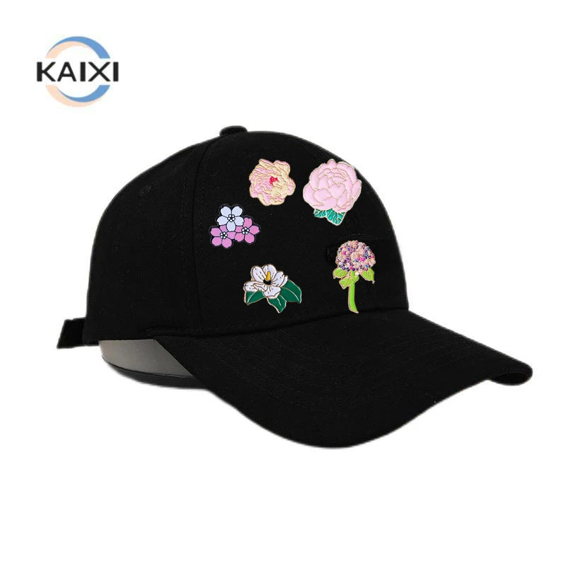 Pastoral Botanical Forest Cherry Blossom Pink Flower Hat Brooch Flower Chest Exquisite Temperament Badge Hat Accessories