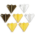 Antique Silver Color Paper Plane Pendants Charms DIY Jewelry Findings for Necklace Jewelry Making 18*17mm J130