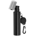 Large Volume Squeeze Water Golf Brush Custom Logo Nylon Golf Club Water Spray Cleaner Brush with Hook and Protective Case