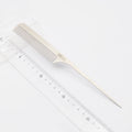 Wholesale 2022 Custom logo Factory Direct Message Lice Comb Stainless Steelmetal Teeth Comb metal Rat Tail Comb