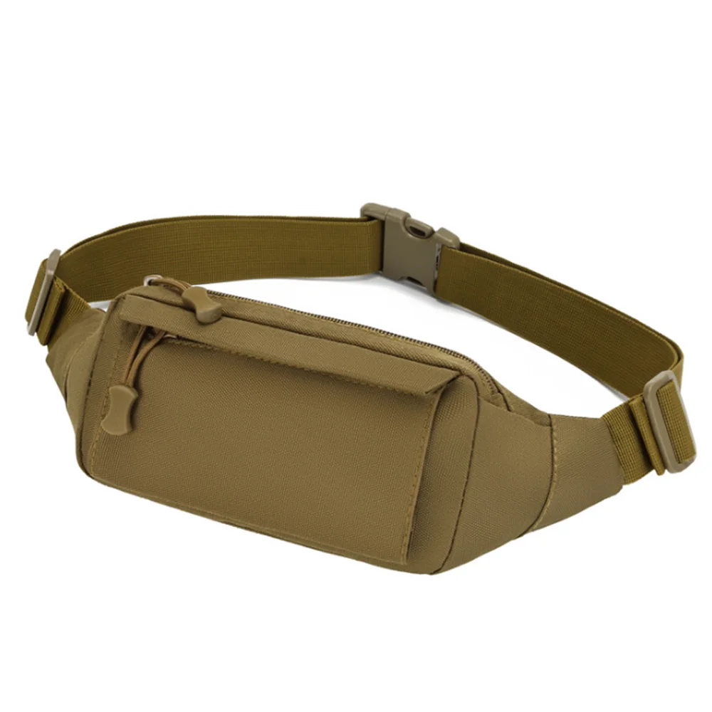 Tactical Fanny Pack Outdoor Running/Travel Waist Bag Water-Resistant MOLLE Belt Pack with Pocket &Adjustable Strap