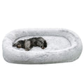 Custom Large Human Dog Bed Giant Plush Soft with Removable Cover Anti-Anxiety Feature for Adults and Pets