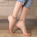 Wholesale 99.99% Pure Copper Vintage Magnetic Therapy Ankle Bracelet for Women Health Improve Sleep Anniversary Bulk Supply