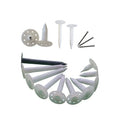 20mm~250mm Length Plastic Dowel Pin Exterior Plastic Insulation Gas Nailer with Cupped Head and Smooth Shank Type