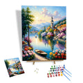 High Quality Diy Paint by Numbers Kits Wholesale for Adults Landscape Paint by Numbers Home Decor