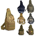 Tactical Shoulder Bag Men Hiking Backpack Nylon Outdoor Hunting Camping Fishing Molle Trekking Chest Sling Bag