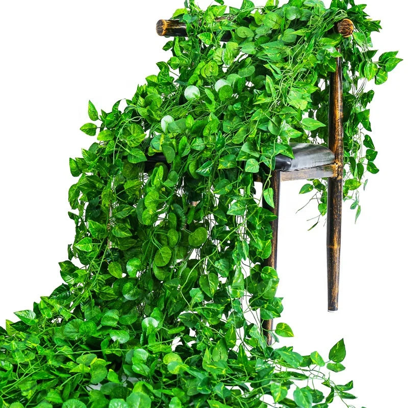 New Hanging Plants Outdoor Artificial Ivy Leaf Plants Vine Garland Ivy Leaves Artificial
