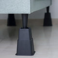 8pcs Each Set Heavy Duty Adjustable Bed Base Plastic Furniture Risers Elevation  Bed Risers for Sofa