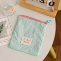 Multiple Print Polyester Zipper Pouch Makeup Brushes Bag Waterproof Fabric Case for Colored Pencils