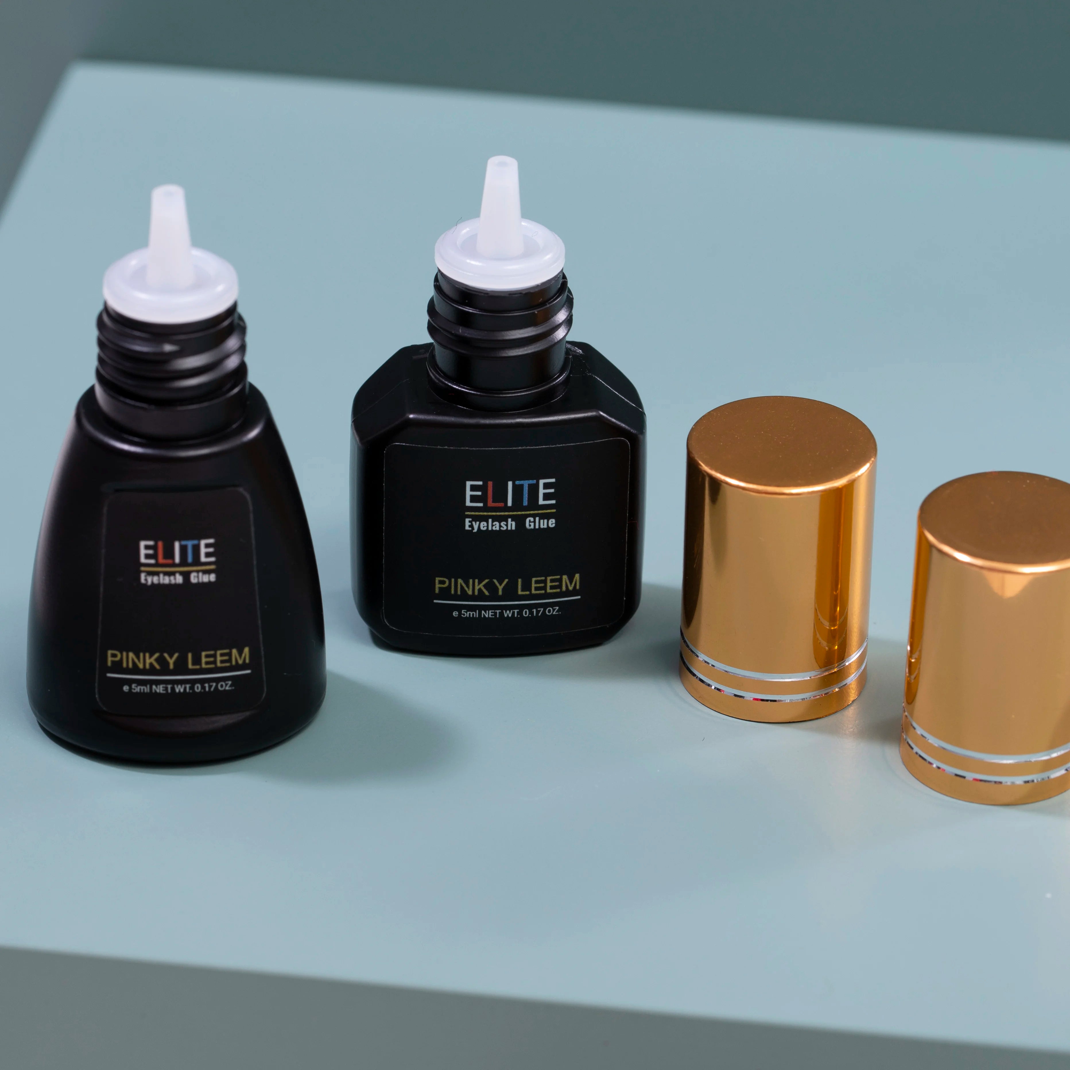 Pinky Leem Elite Fast-Drying Long-Lasting Eyelash Extension Glue Custom 0.5s 1s 2s Private Label Lash Adhesive