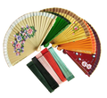 [I AM YOUR FANS]Wholesale Latest Design Spanish Fan Double-sided Printed Wooden Hand Fans for Business Gifts