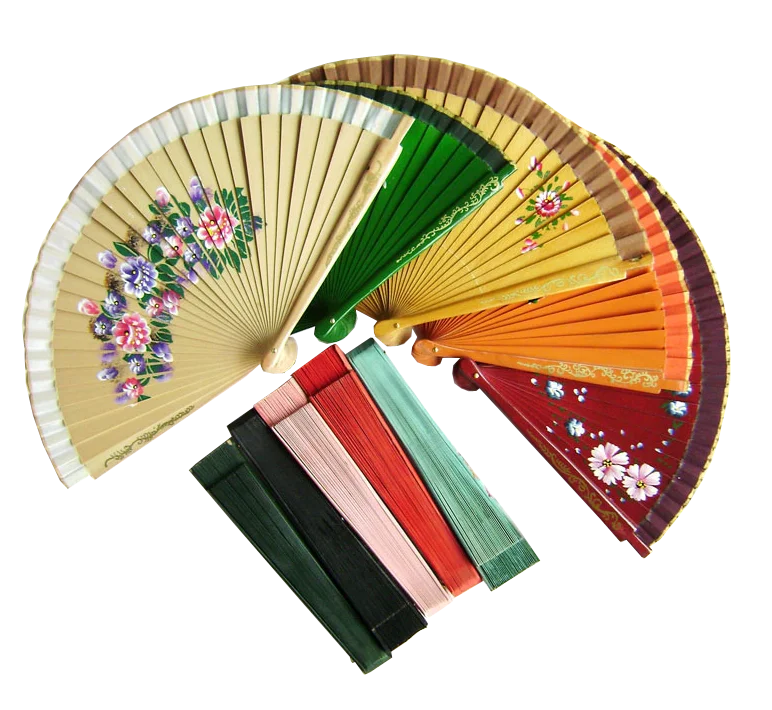 [I AM YOUR FANS]Wholesale Latest Design Spanish Fan Double-sided Printed Wooden Hand Fans for Business Gifts