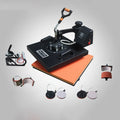 38*38cm Heat Press Printer Machine 5 in 1 Heat Press Machine for T-shirt Mug Hat