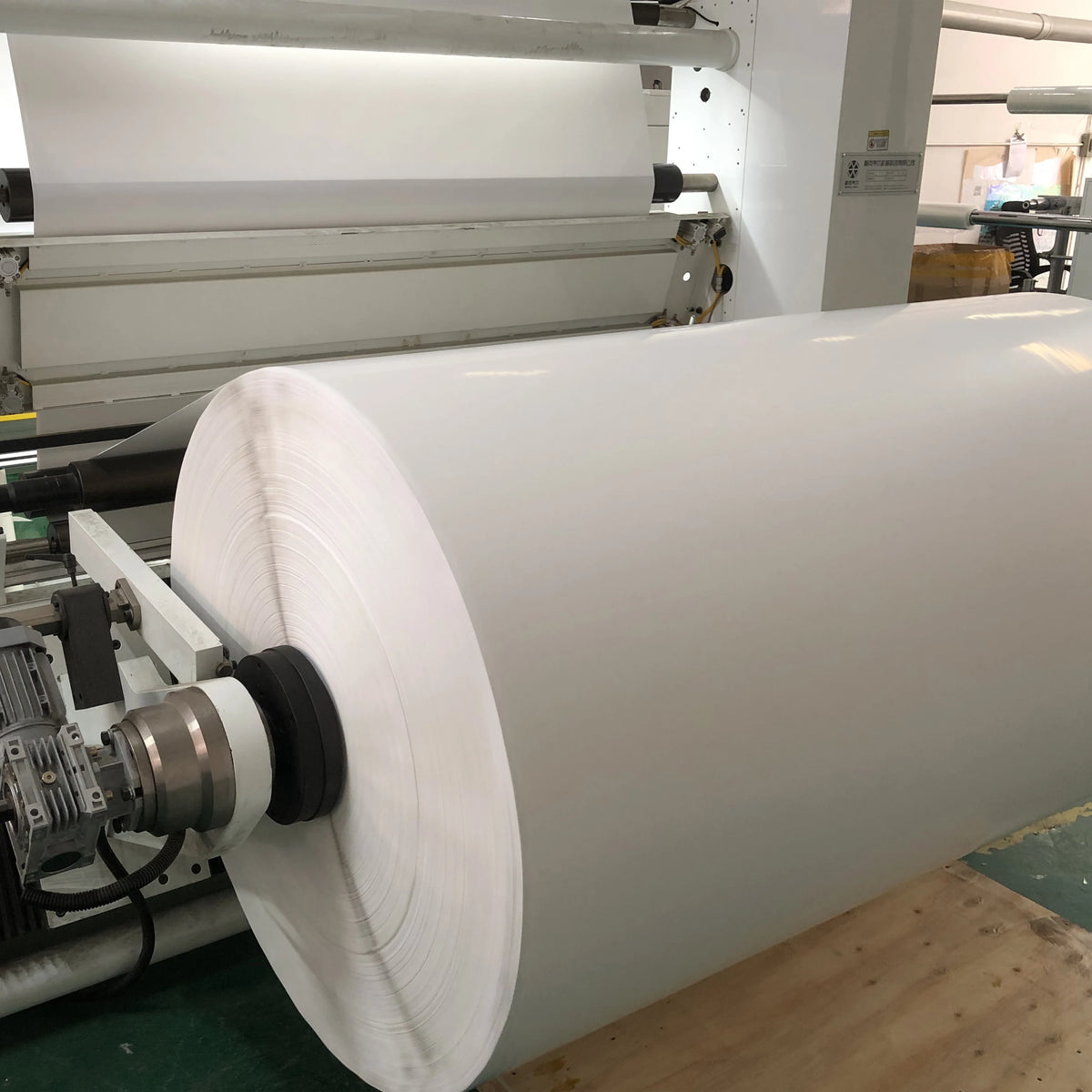 Digital Printing Thermal Top Label Jumbo Roll Flexography Top Coating Label 1080mm/1525mm/1224mm