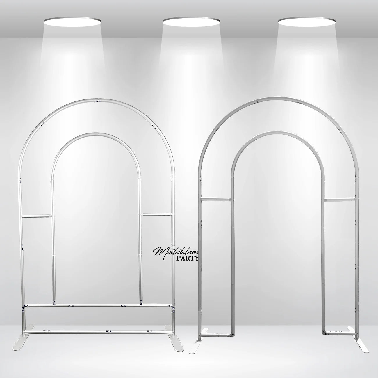 5x7.5ft Birthday Wedding Party Decoration Aluminum Alloy Tube Open Door Arch Backdrop Stand
