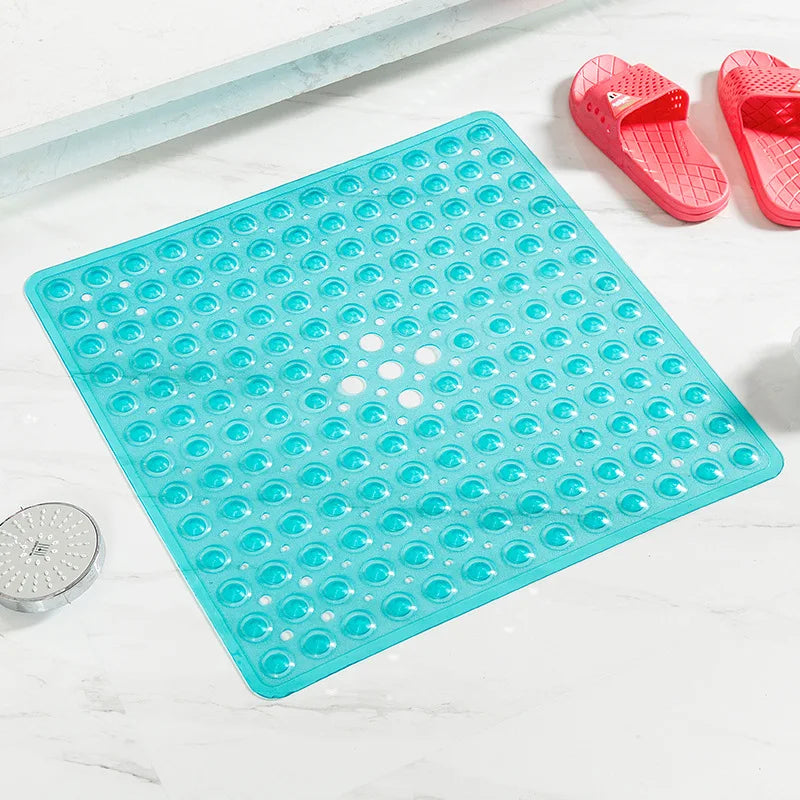 Hot Selling PVC Non-Slip Mat Solid Pattern Design for Supermarket Bathroom Machine Made