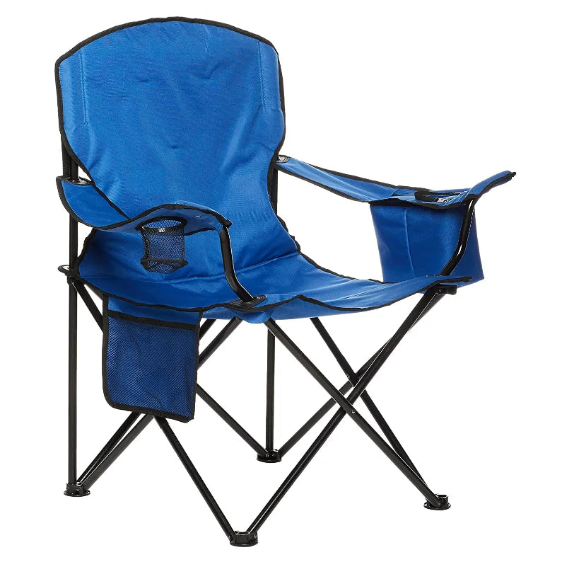 Woqi Portable Outdoor Furniture Modern Design Foldable Beach Chair with Armrest for Fishing Camping Customizable Logo for Hiking