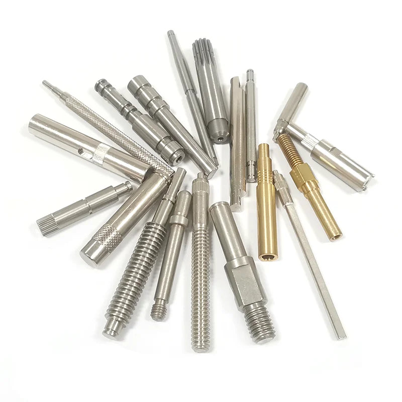 High Precision Customized Stainless Steel 304 316 Thread Cylindrical Metal Small Knurled Dowel Pins Spline Shafts