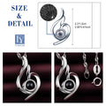 Hot Sale 925 Sterling Silver 'I Love You' Nano Projection Pendant Necklace Stylish Trendy Design for Weddings Valentine's Day