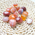 Red Agate Tumbled Stone Natural Carnelian Gravel  for Healing