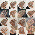 Retro Style Butterfly Snake Ring Set for Women Jewelry Wholesale