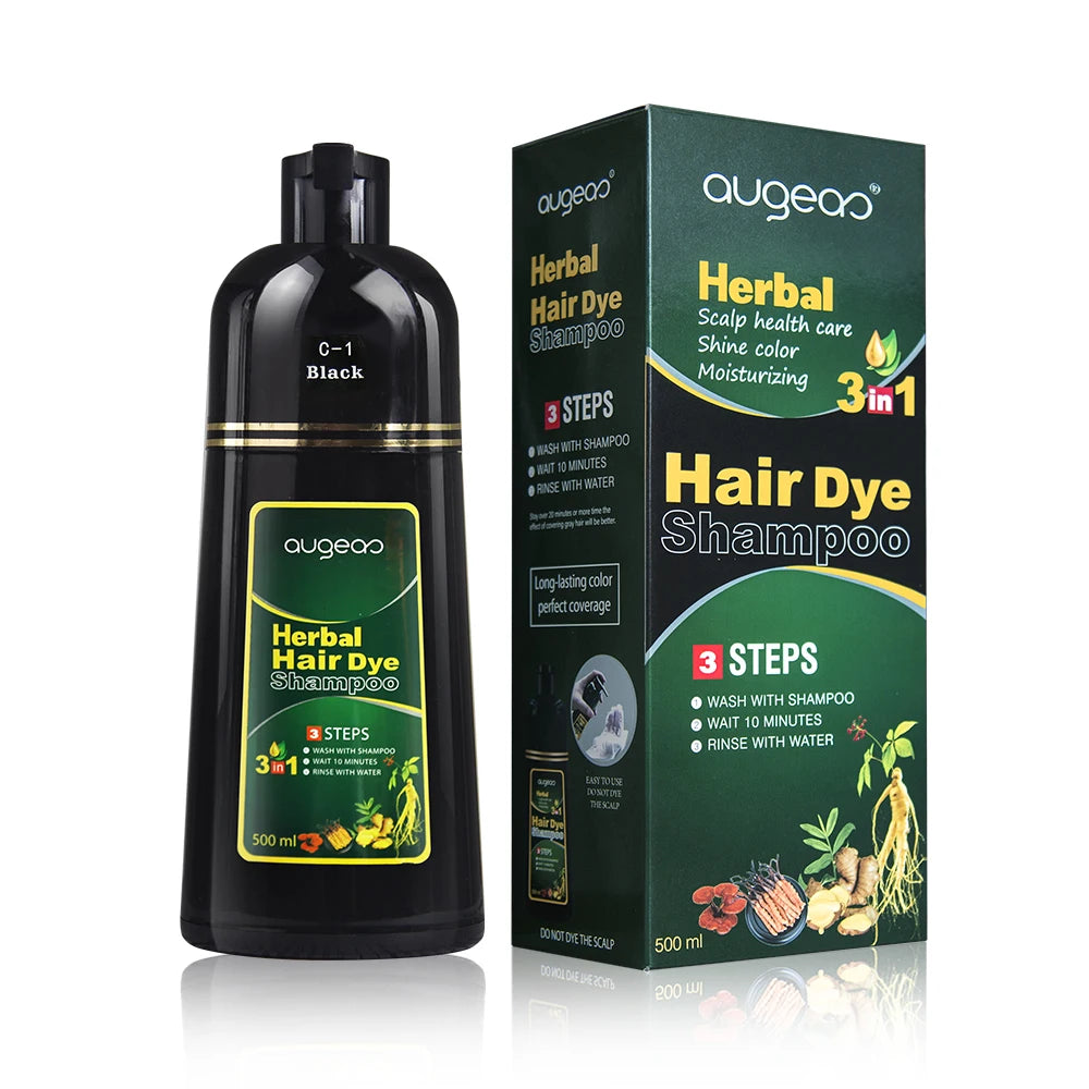 Hair Color Wholesale OEM Custom Ginseng No Ammonia Hair Dye Shampoo