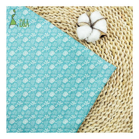 Hot Sale 100% Cotton Fabric Blue Coral Printed for Children's Clothing-Lightweight Shirts Covers Crafts Toys Boys Girls