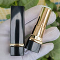 KH047 Cosmetics Packaging Black Gold square DIY Empty Red Tube 12.1mm Lipstick Tube Cross Border Hot Spot