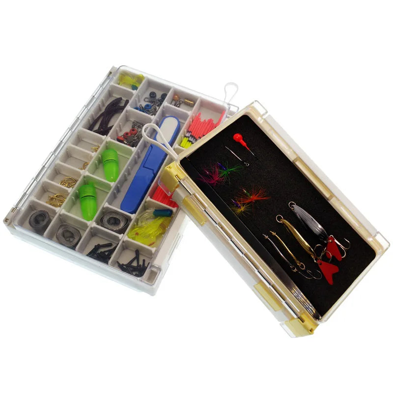 Organizer Storage Box Accessories Lure and Hook Fishing Box 17.5*11.5*4cm/20.5*14.5*4CM 260g/350g Fishing Box