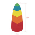 3-Piece Eco-Friendly Traction Paddle Board Stand Anti-Slip SUP Deck with 3m Adhesive Non-Skip Eva Wave Surfing for Ocean Waters