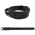 Hot Sale 3.5MM Thick TPU Waterproof Adjustable Tactical Pet Dog Collar with Control Handle for Big Dogs
