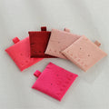 Hot Selling LATEEN Custom Logo Microfiber Jewelry Display Cards Waterproof Necklace Stand Modern Luxury 6x6cm High Customize