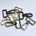 Push Gate Lobster Clasps Hooks Swivel Snap Fashion Clips Oval Ring Lobster Clasp Claw Swivel for Strap