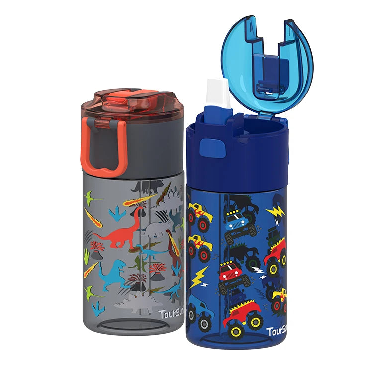 New Design Bpa Free Drinking Gym Water Bottle Plastic Kids Sublimation Water Bottle 2024