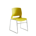 2023 Office Furniture Plastic Stacking Chair for Armless Chair Used