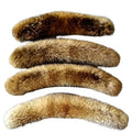 MWFur Coat Hood Fox Hair Scarf Collar for Winter Jacket Fashion Custom Made Raccoon Fur Collar Trim for Parka