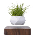 Modern Chinese Style ABS Plastic Craft for Home Decoration Magnetic Levitating Floating Bonsai Plant Pot Flower Pot Vase