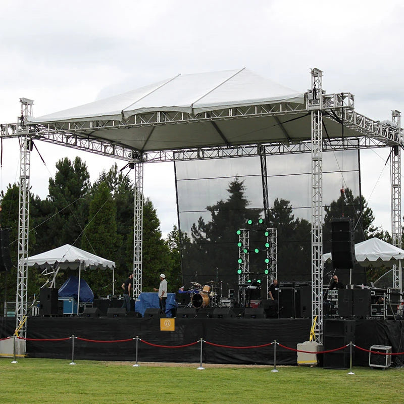 Dj Booth Truss Frame for Moving Head Lights Stage Frame Truss Stand Structure Concert Truss System Concert Stage Platform
