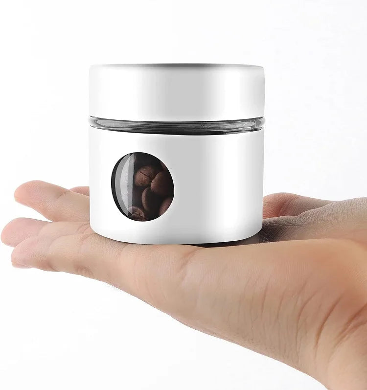 Hot Mini sealed Vacuum Food Grade Stainless Steel Coffee Bean Container