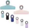 Magnetic Bag Clips with Airtight Seal  Multicolor Fridge Organizer Kitchen Storage Clips  for Chips Bread Snacks