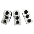 12\" Hard Steel Jaws 1.5mm X 60° Serrated for B-12 CNC Lathe Chucks with 0.709inch Groove