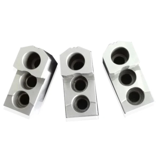 12\" Hard Steel Jaws 1.5mm X 60° Serrated for B-12 CNC Lathe Chucks with 0.709inch Groove