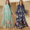 Women New Stylish Dubai Designs Abaya Fashion Shiny Sequin Abaya Luxury Style Abaya Muslim Women Dress Ethnic Clothing