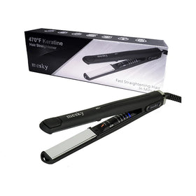 Led Temperature Display Private Label Wide Plate Flat Iron Titanium