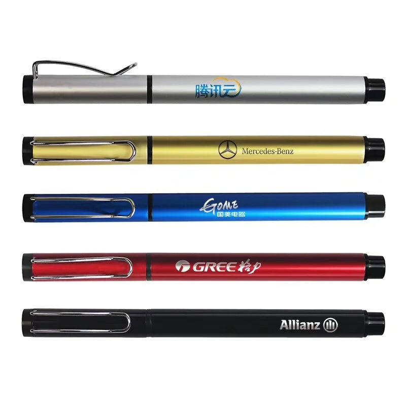 Business Metal Luxury Promotional Ballpoint Pen - Customizable LOGO Writing Advertising Gift Signature Pen
