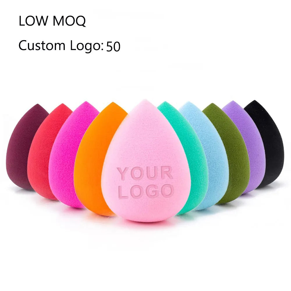 Best Selling Beauty Sponge Blender Private Label Multi Color Custom Latex Free Makeup Sponge