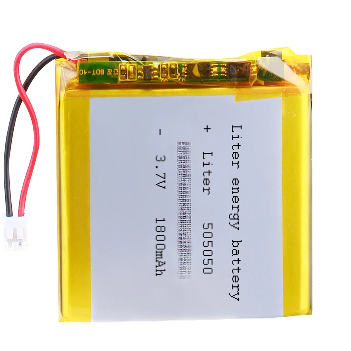 3.7V 1800mAH 505050 Liter Energy Battery Polymer Lithium Ion Li-ion Battery for TOY POWER BANK With 2pin PH 2.0mm Connector
